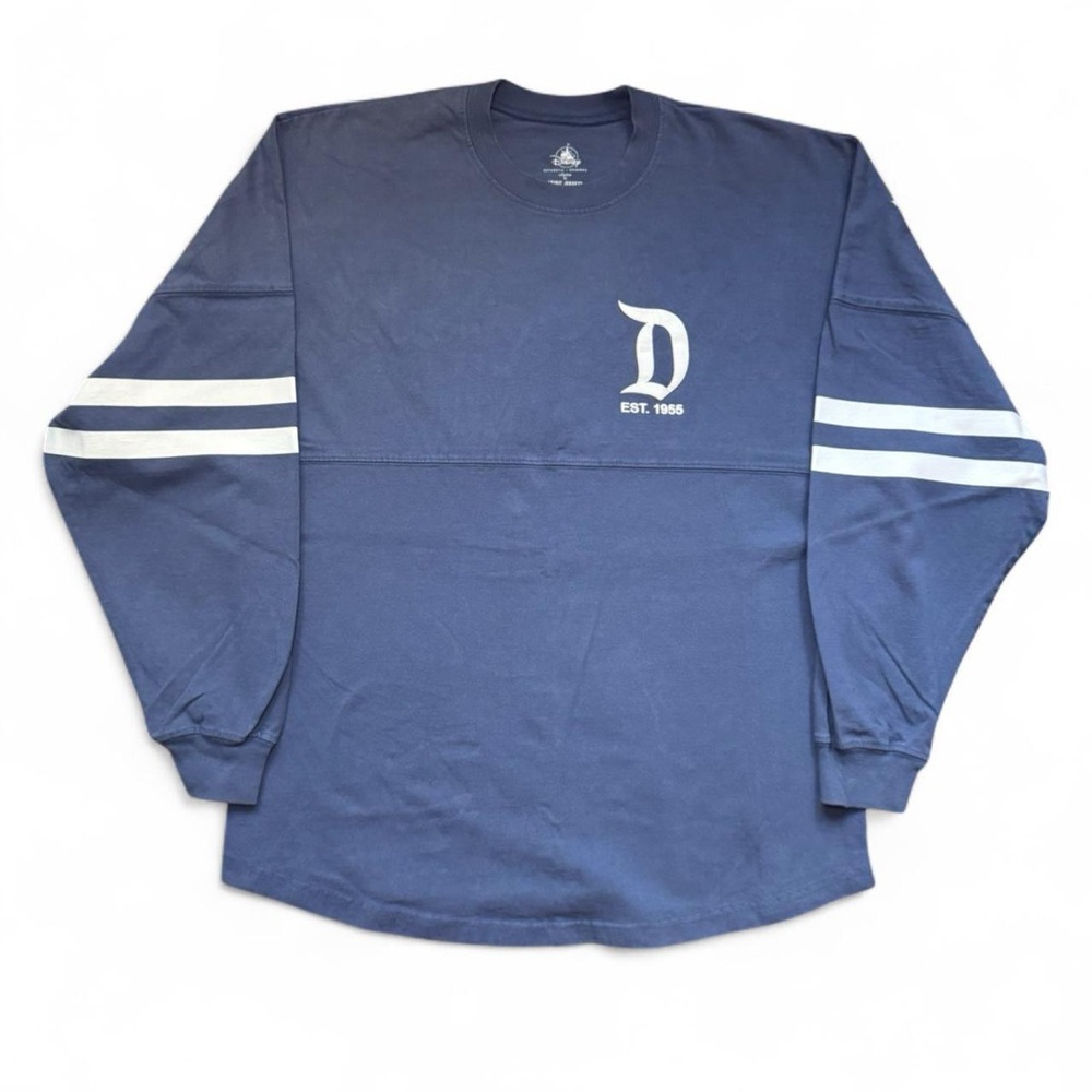 SPIRIT JERSEY x Disneyland Resort Parks Blue Classic Long-Sleeve Top — MEDIUM - Picture 3 of 5